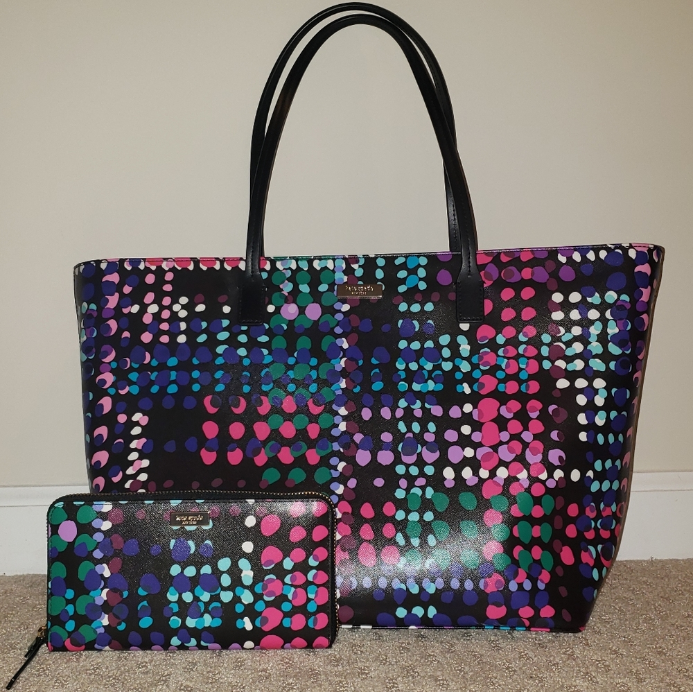 KATE SPADE POLKA DOT SET